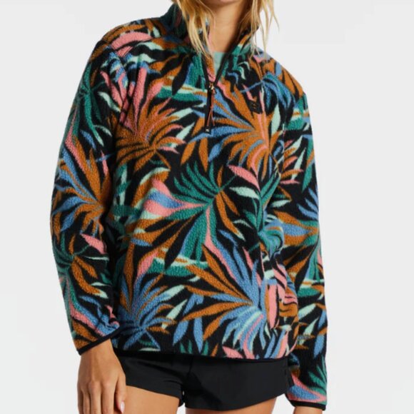 Billabong Tops - NWT New Billabong Women's A/Div Boundary Mock 3 Half-Zip Pullover Sweatshirt S 8